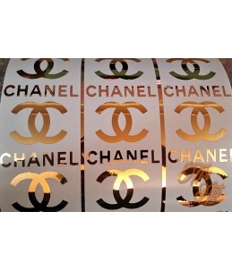 stickers chanel or